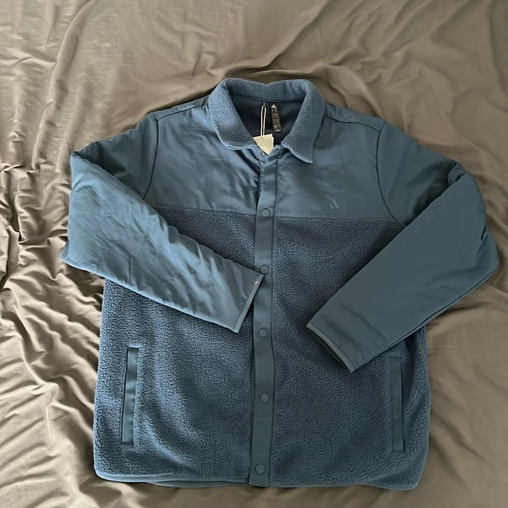 Adidas “Chore” Button Up Thermal Jacket